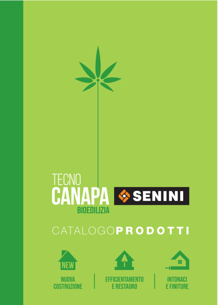Immagine di anteprima della copertina del catalogo prodotti di Tecnocanapa, disponibile in formato PDF