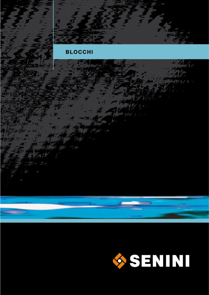 Immagine di anteprima della copertina del catalogo Senini blocchi, disponibile in formato PDF