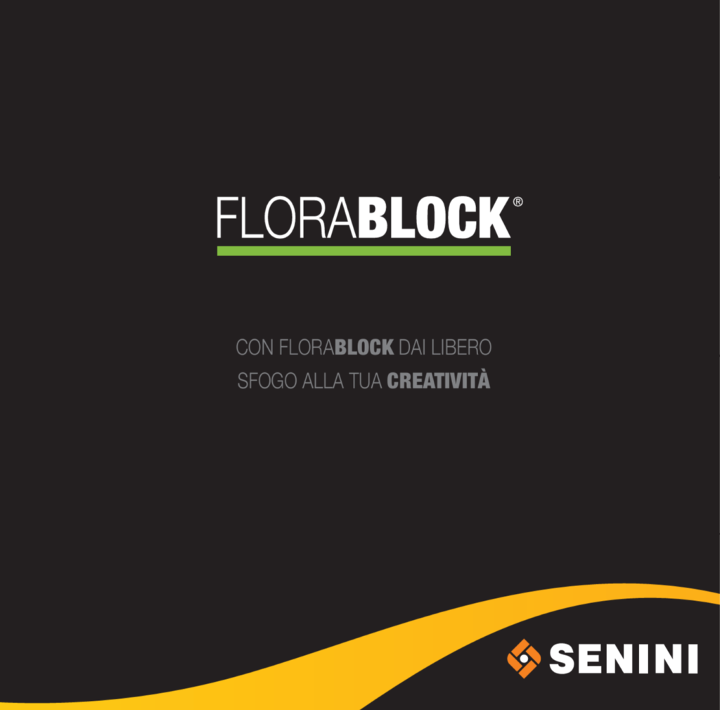 Immagine di anteprima della copertina del catalogo Senini flora block, disponibile in formato PDF