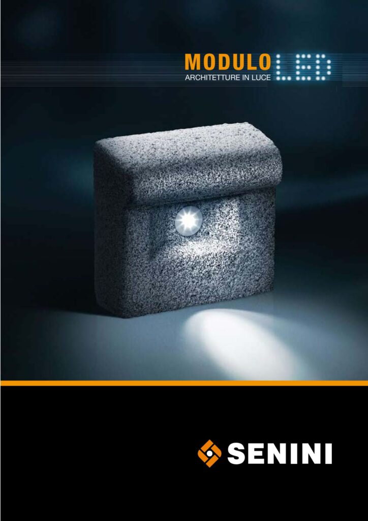 Immagine di anteprima della copertina del catalogo Senini led, disponibile in formato PDF