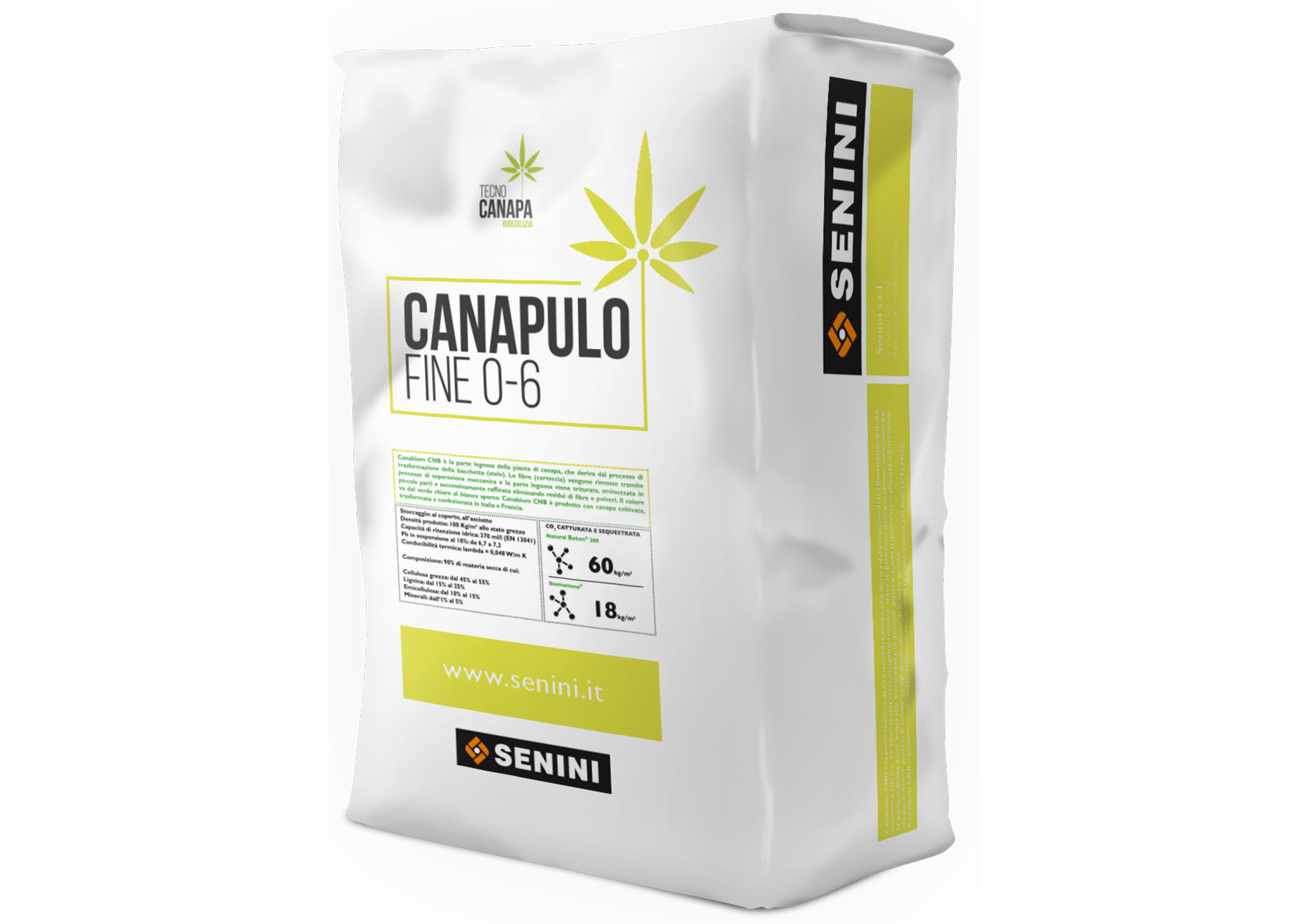 Anteprima fotografica del prodotto singolo canapulo 0-6, tecnocanapa