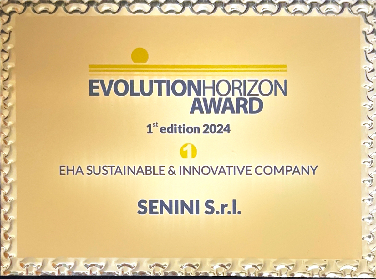 Attestato "Evolution Horizon Award" 1° edizione 2024