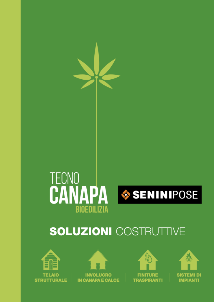 Immagine di anteprima della copertina del catalogo Tecnocanapa Soluzioni Costruttive, disponibile in formato PDF